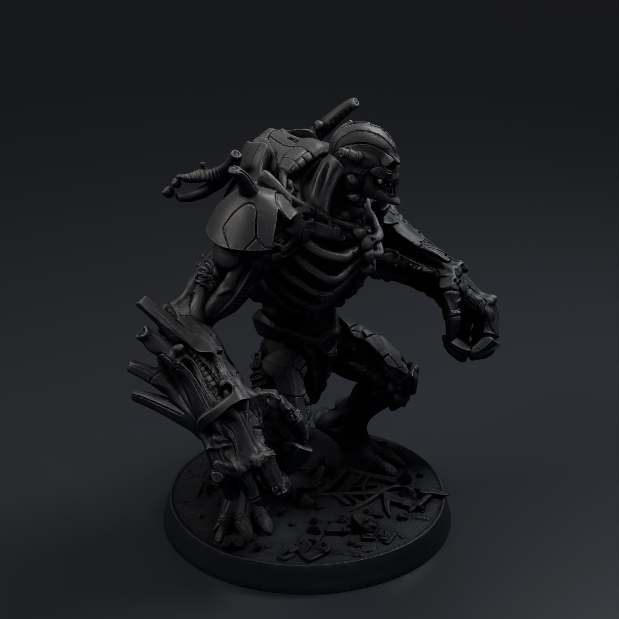 Undead Giant STL File - Fantasy Tabletop Miniature 28mm Wargaming 3D Print