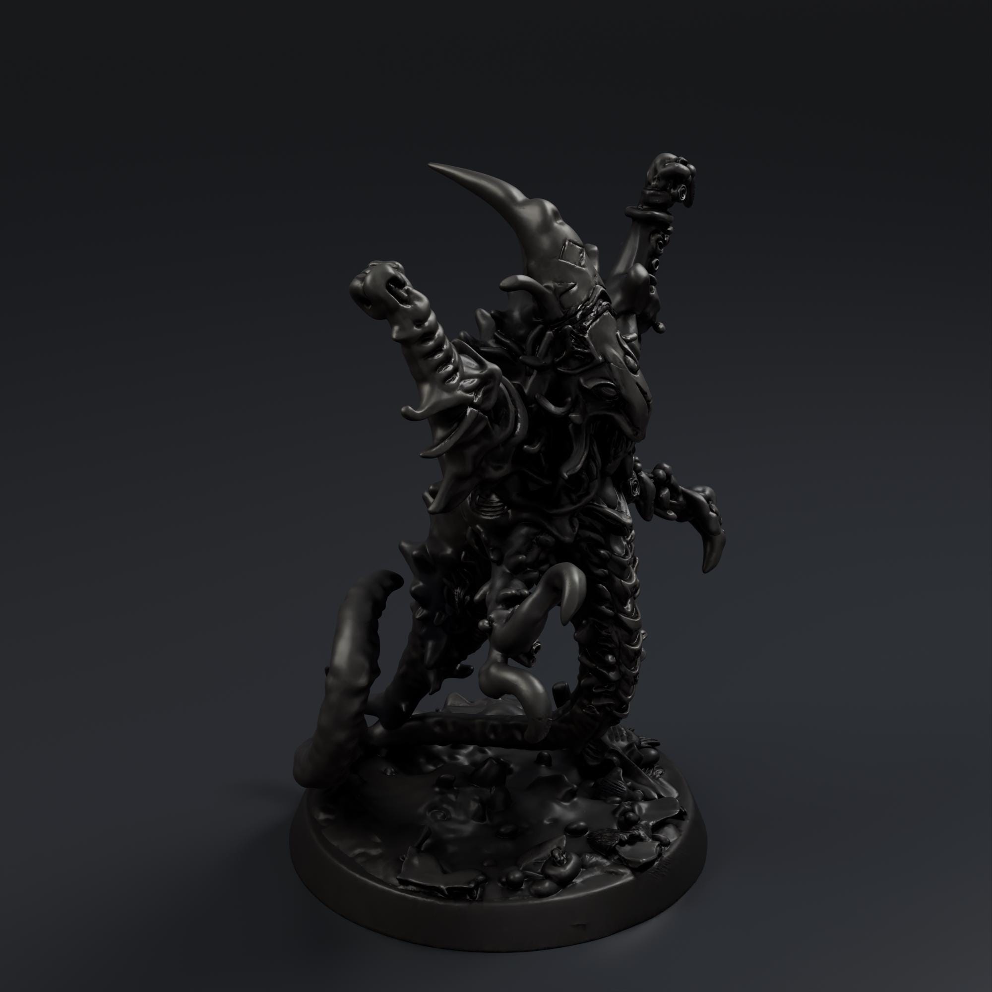 Tentacled Eldritch Creature STL File - Fantasy Tabletop Miniature 28mm Wargaming 3D Print