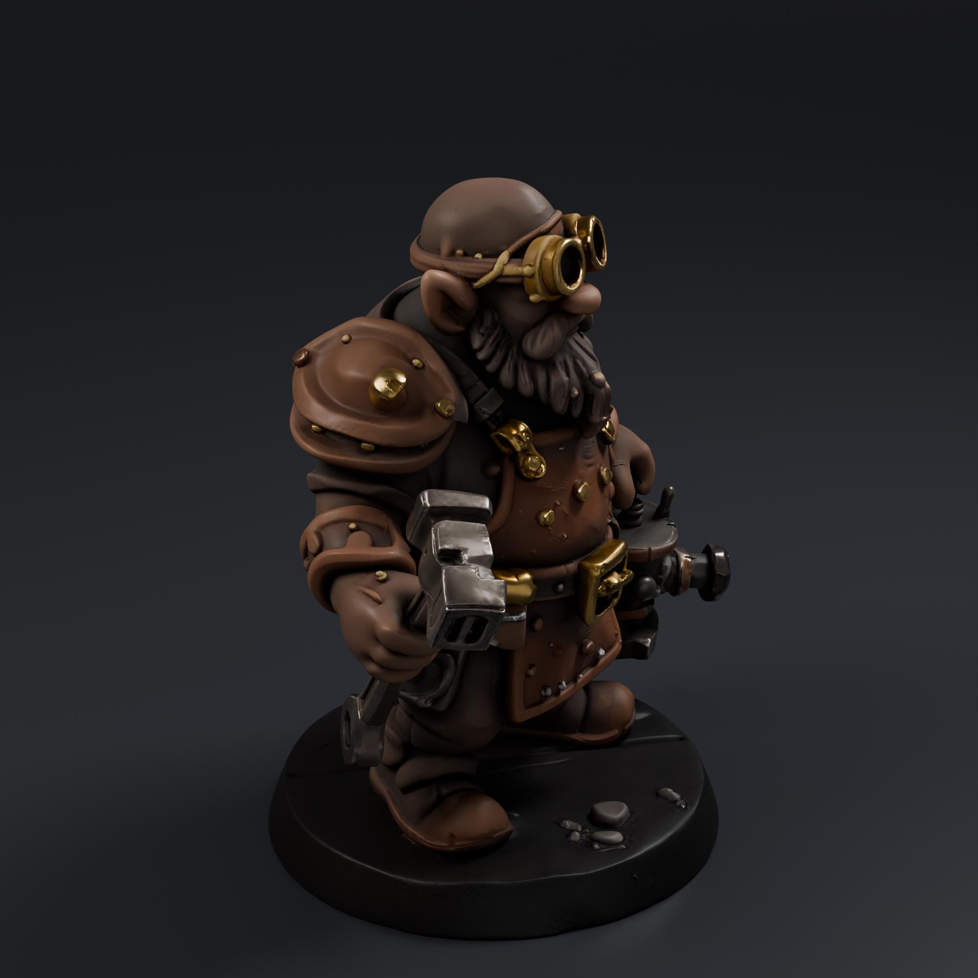 Dwarf Engineer Miniature Pack - 2 Sculpts
