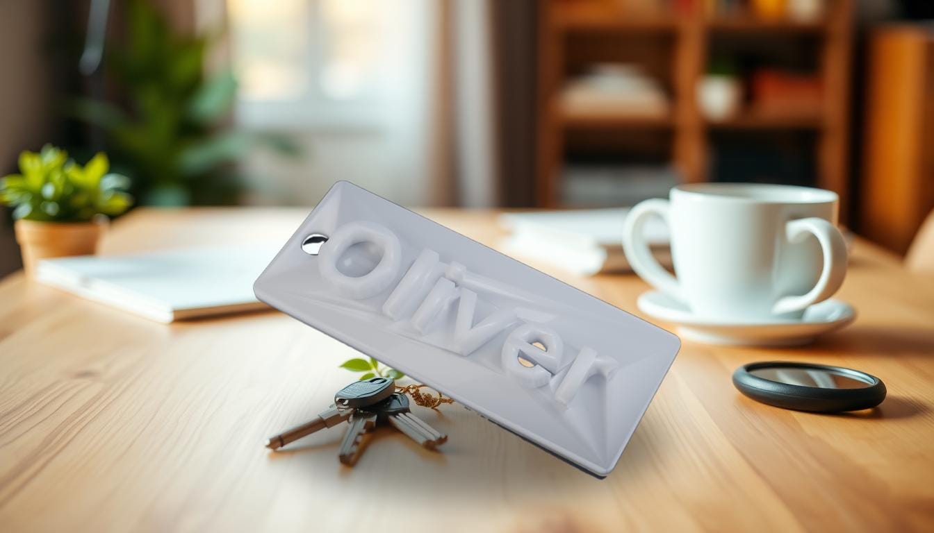 Personalized Name Keychain STL File, Custom 3D Printable Name Tag Keyring, Made to Order Digital Download, Any Name Bag Charm