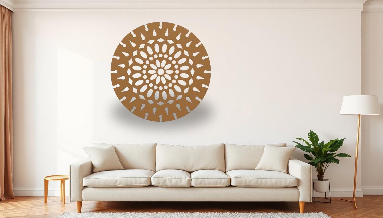 Mandala CNC Cut Files Bundle, SVG DXF Laser Cut Files, Geometric Mandala Wall Art, Router Woodworking Digital Download