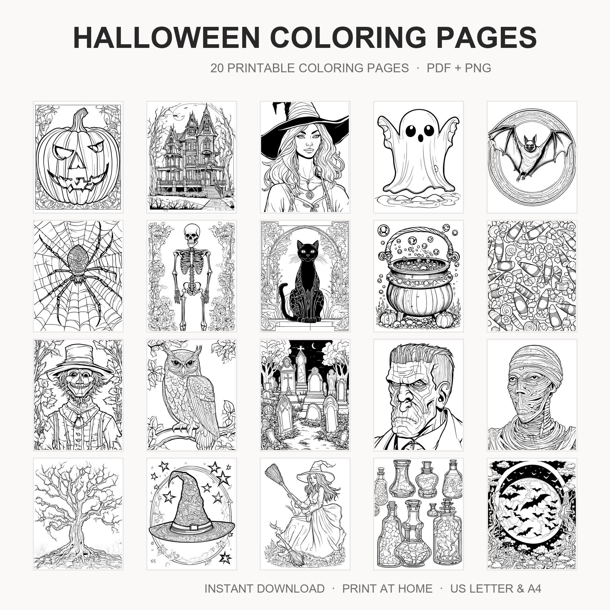 Halloween Coloring Pages