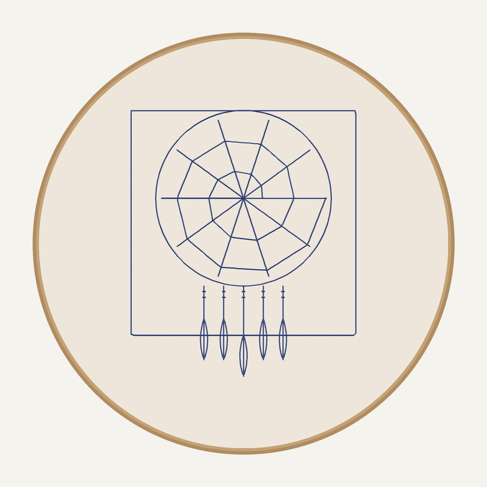 Dreamcatcher Machine Embroidery Designs