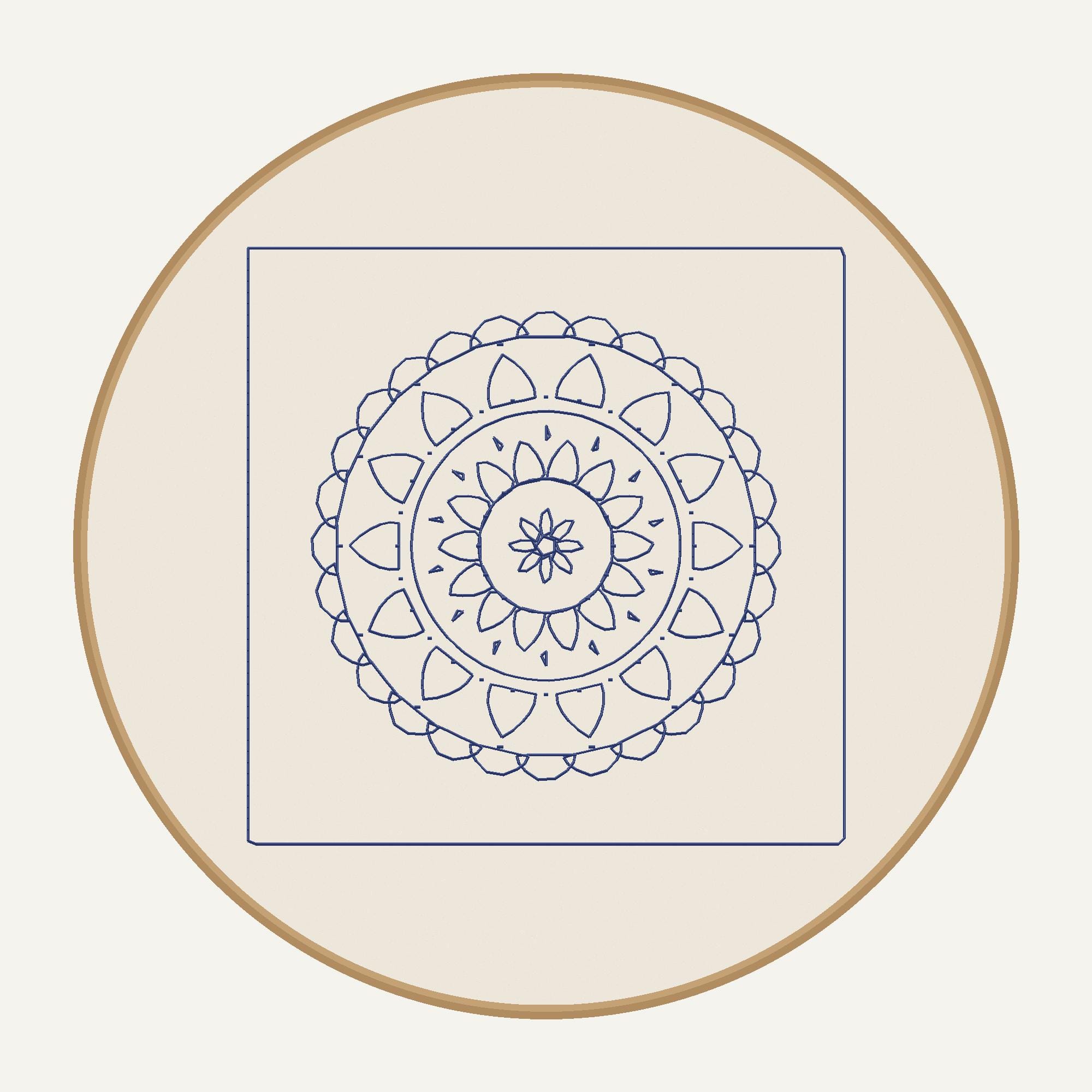 Henna Machine Embroidery Designs
