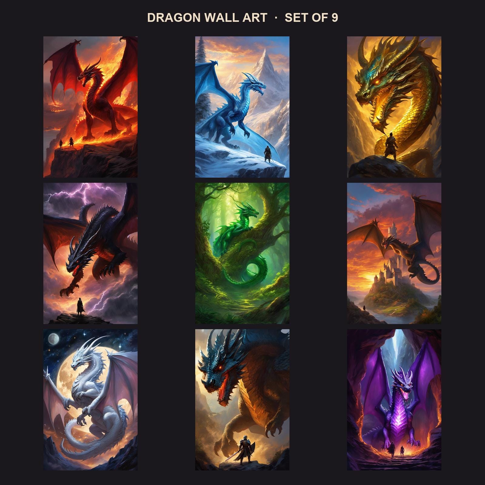 Dragon Wall Art