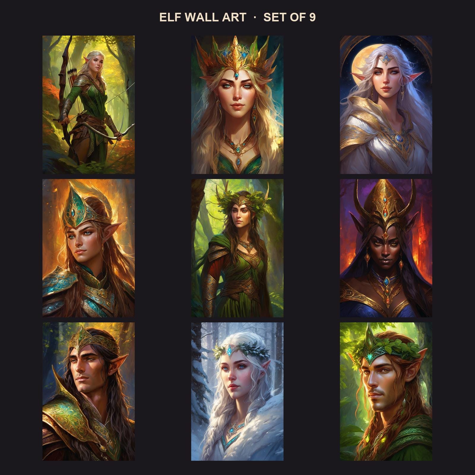 Elf Wall Art