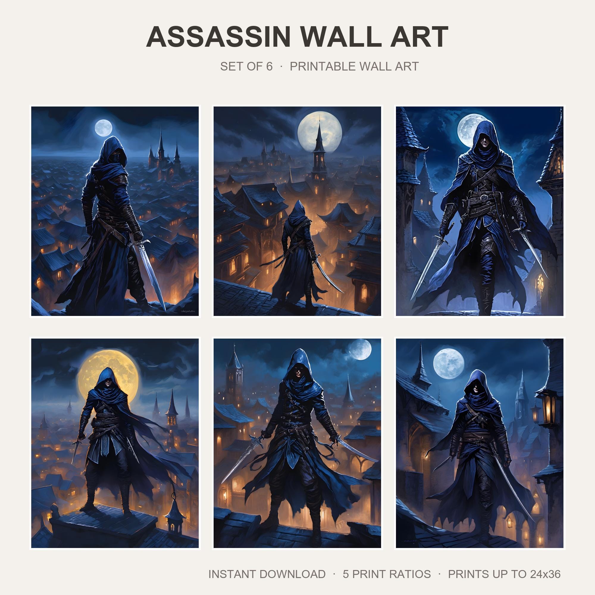 Assassin Wall Art