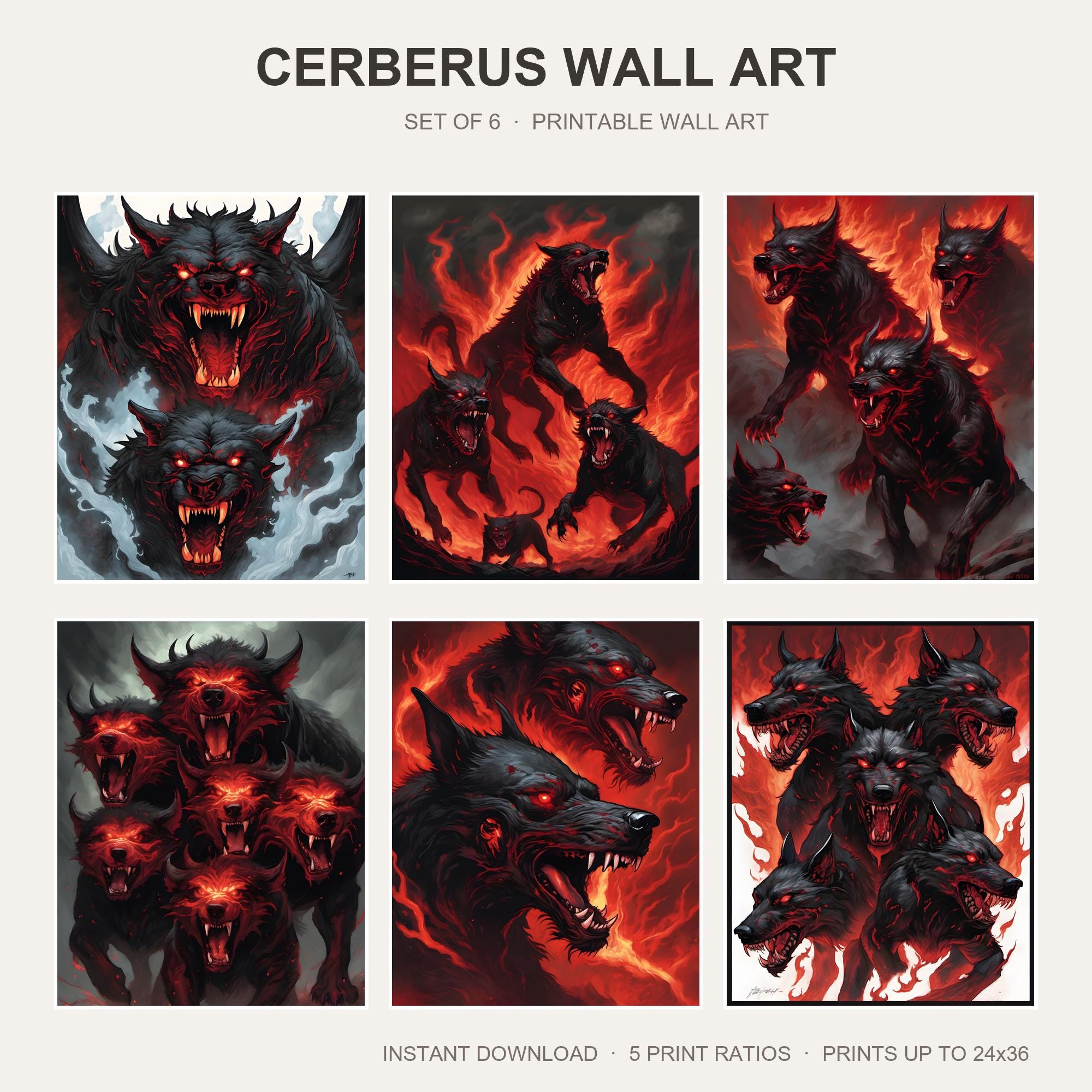 Cerberus Wall Art