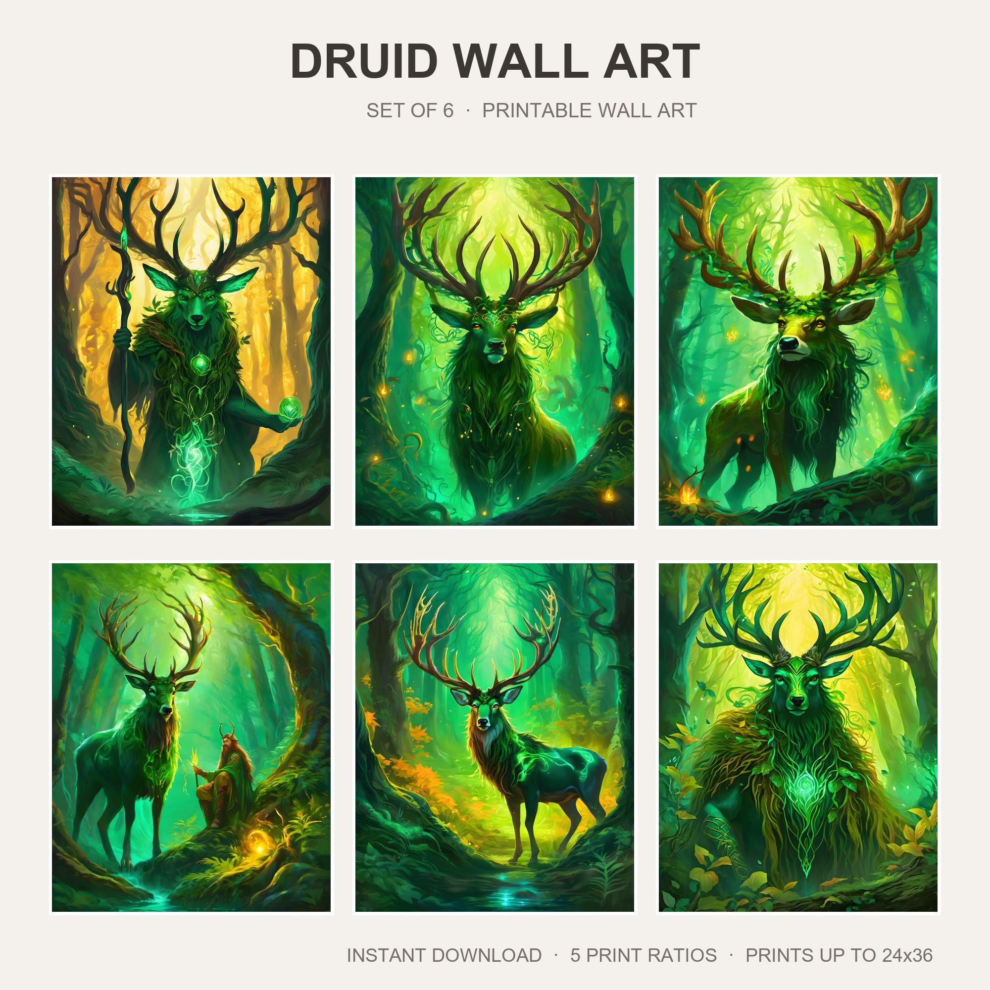 Druid Wall Art