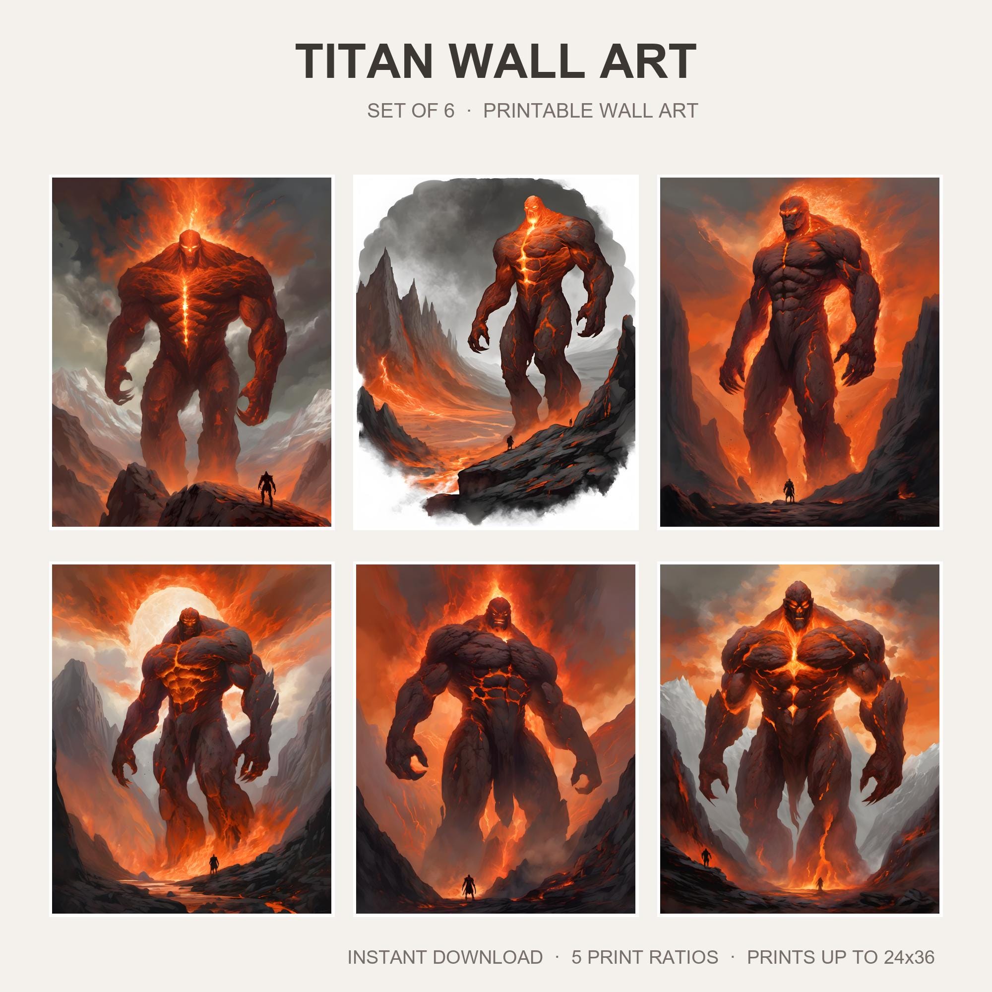Titan Wall Art