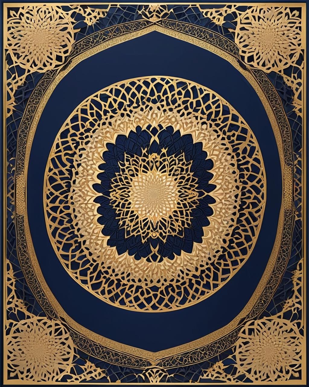 Islamic Wall Art Set of 6