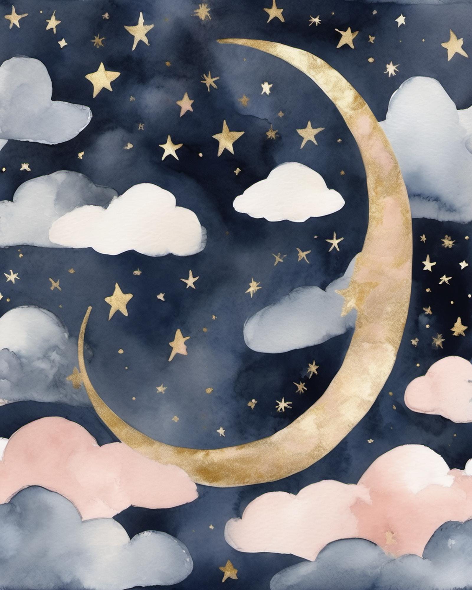 Celestial Nursery Wall Art