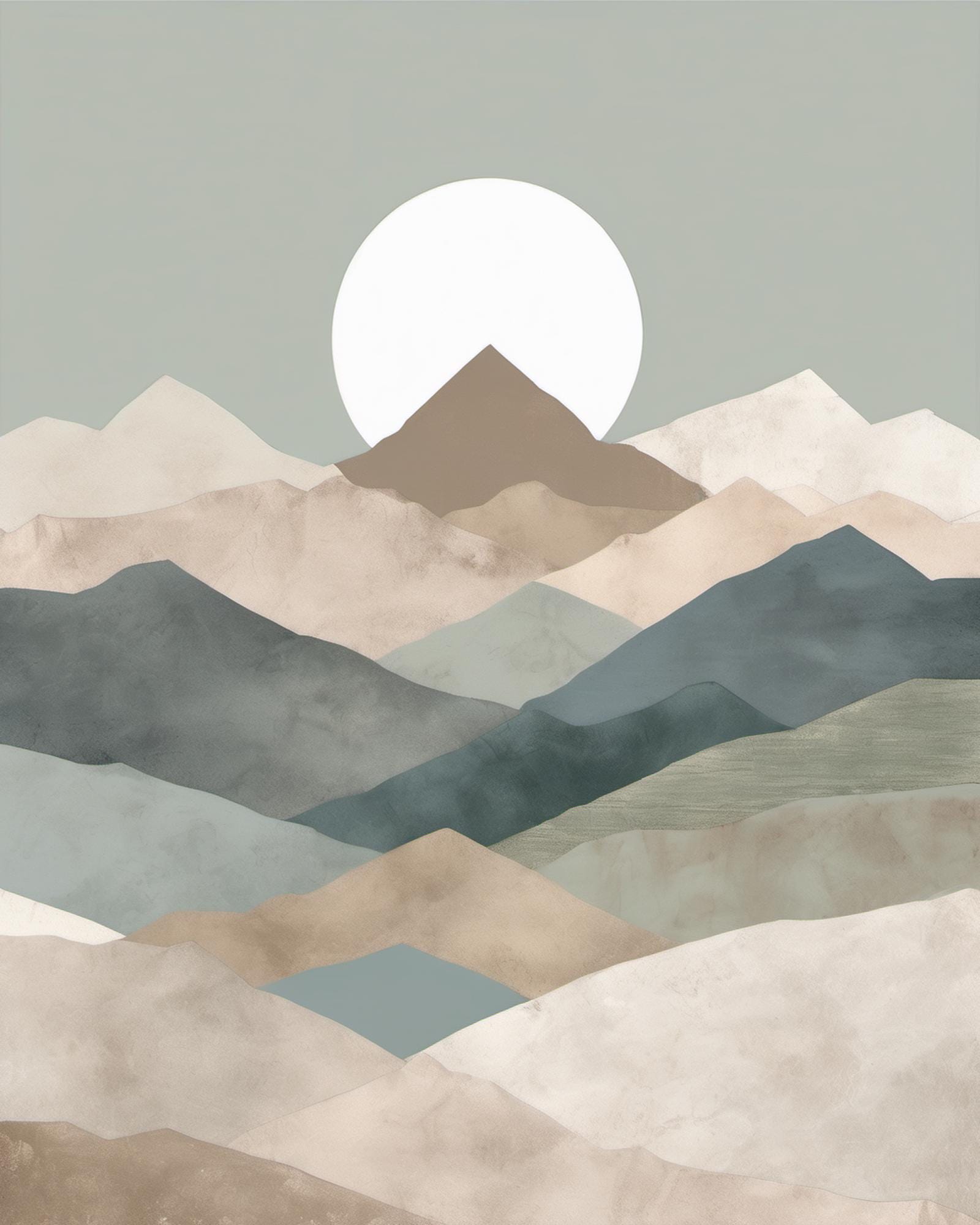 Mountain Landscape Wall Art