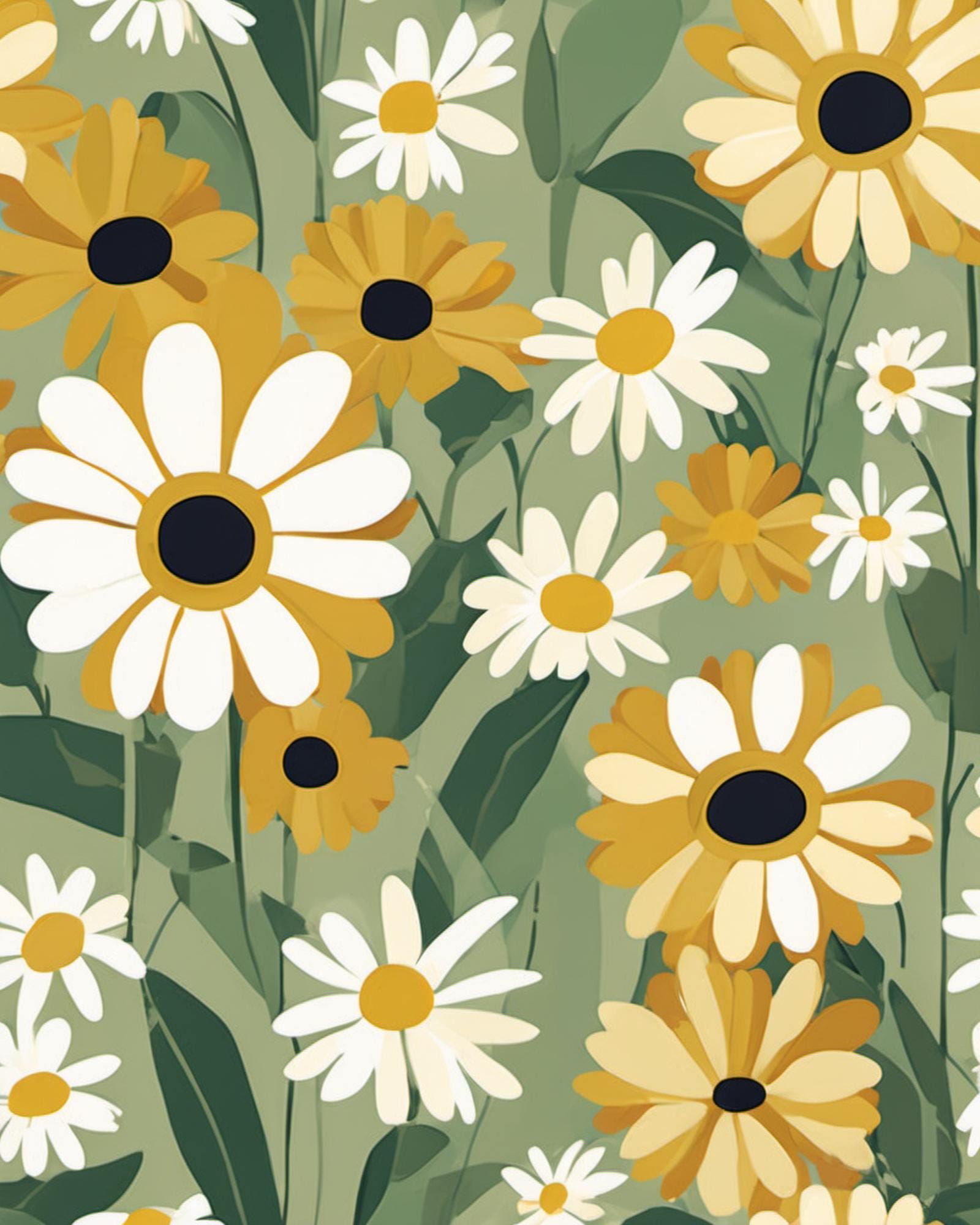 Daisy Art Print