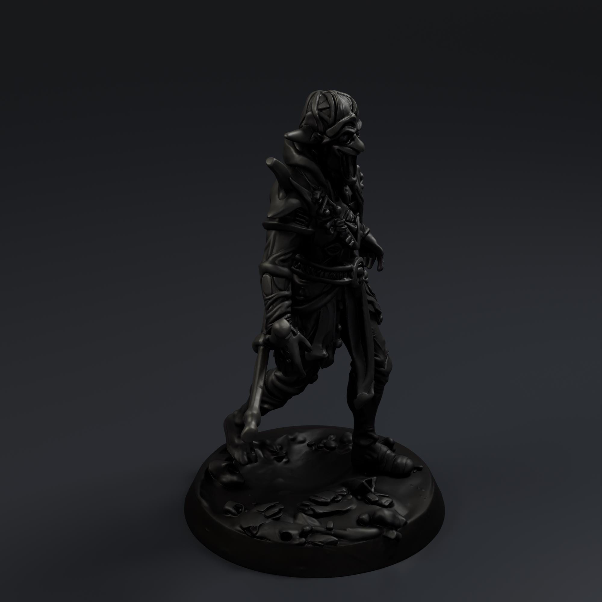 Oni STL File - Fantasy Tabletop Miniature 28mm Wargaming 3D Print