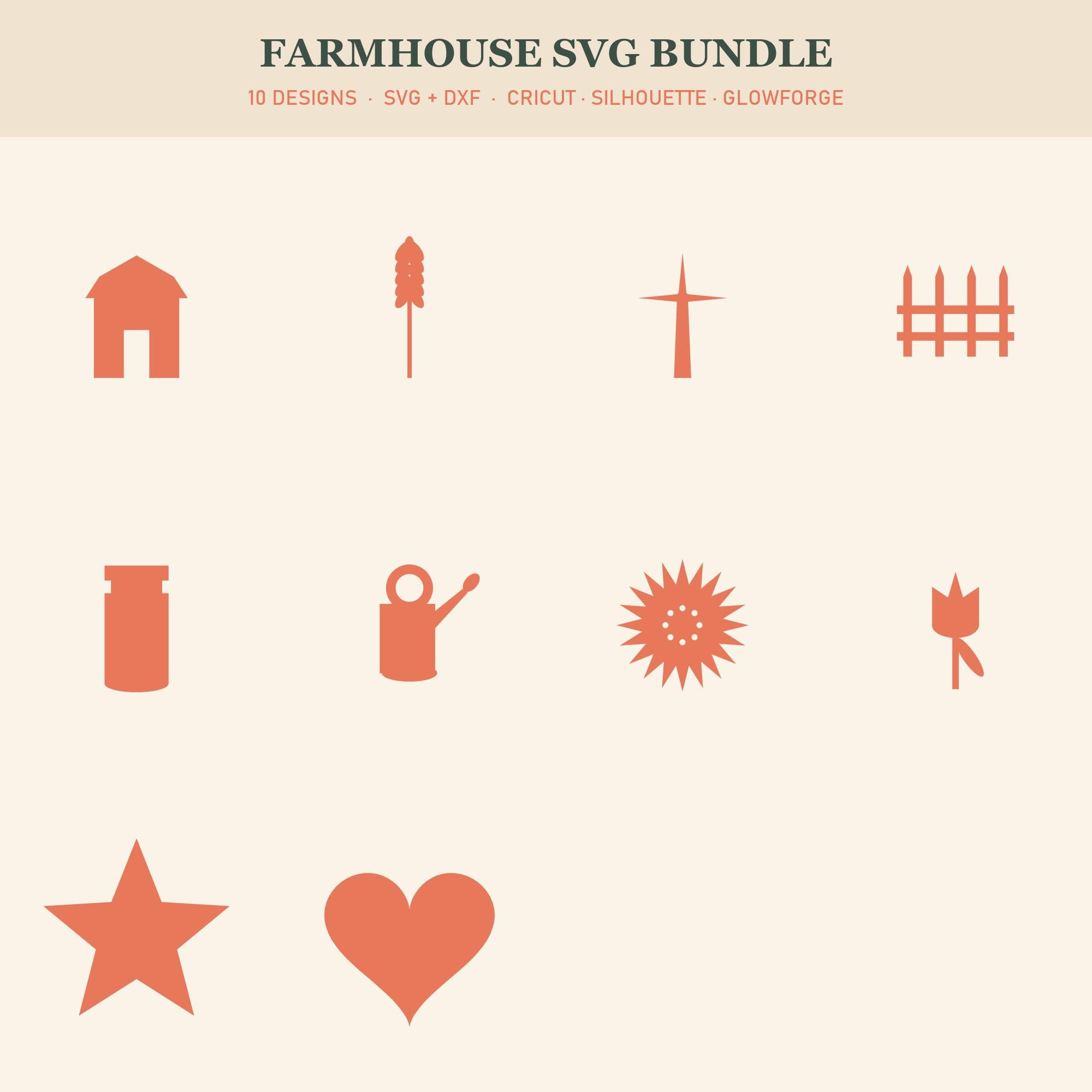 Farmhouse SVG Bundle